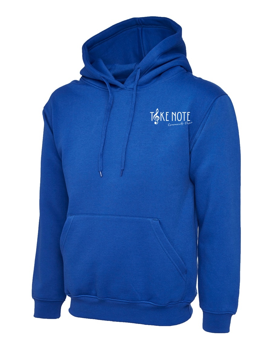 Take Note Hoodie - Royal Blue