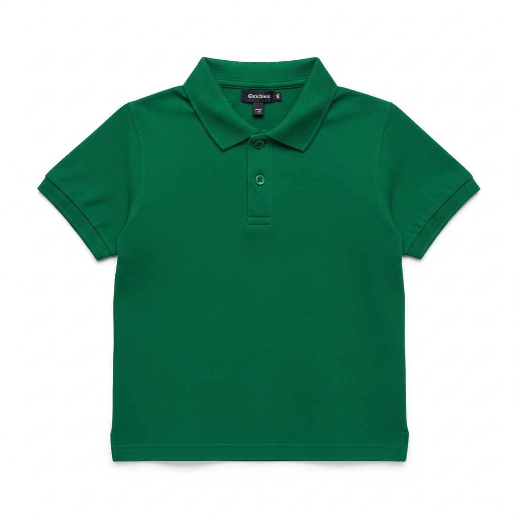Front view of a plain polo